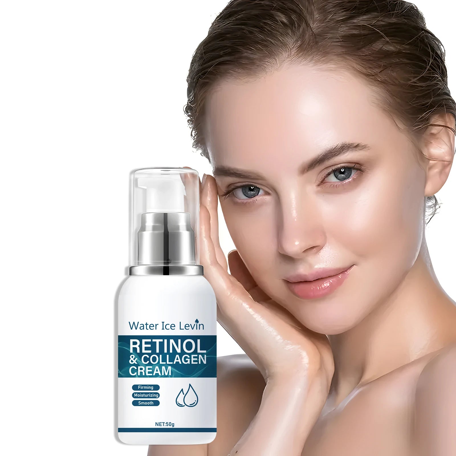 Retinol Collagen Face Cream Firming Moisturizing Anti Aging Skin Care - 8