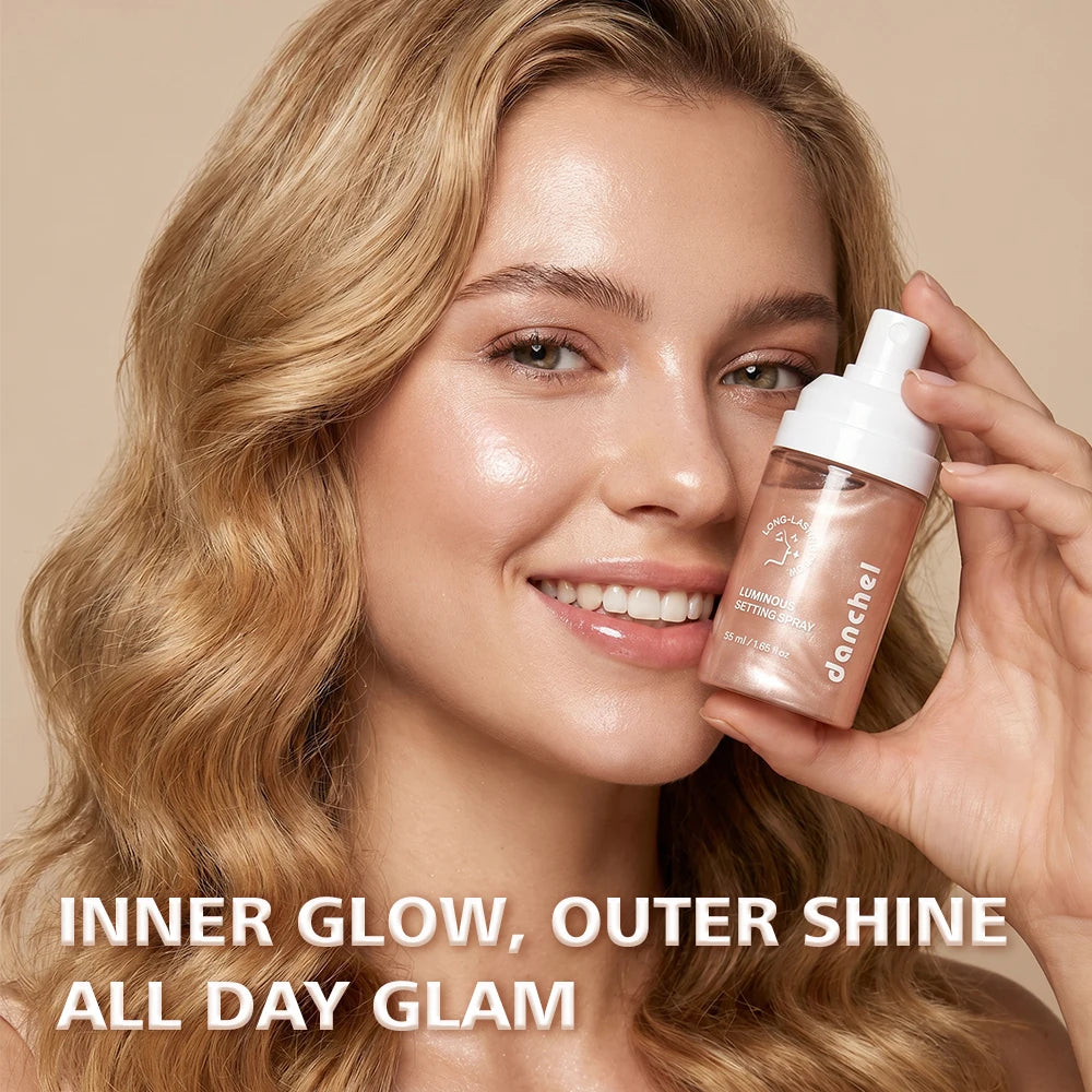Luminous Setting Spray for Hydrating Dewy Makeup Finish