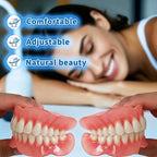 Comfortable Silicone Cosmetic Dentures for Smile Enhancement