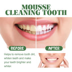 Whitening Foaming Toothpaste for Stain Removal and Fresh Breath