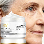 YUITIKUE Snail Mucin Face Cream Hyaluronic Acid Anti Aging Moisturizer