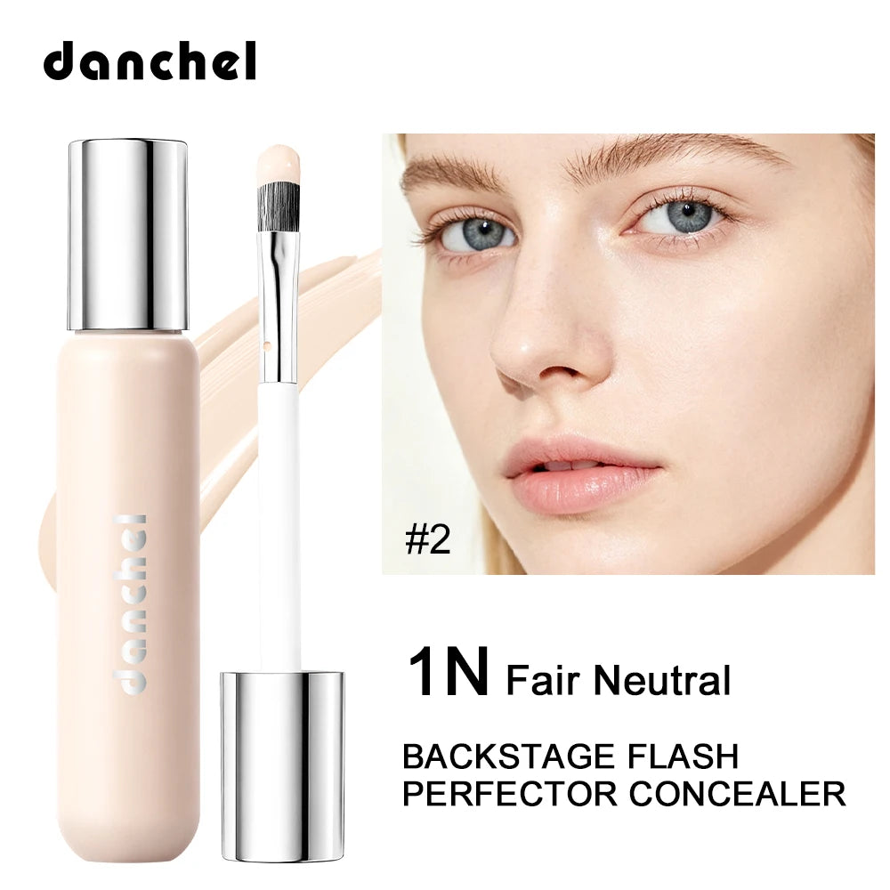 Full Coverage Waterproof Liquid Concealer for Dark Circles and Blemishes