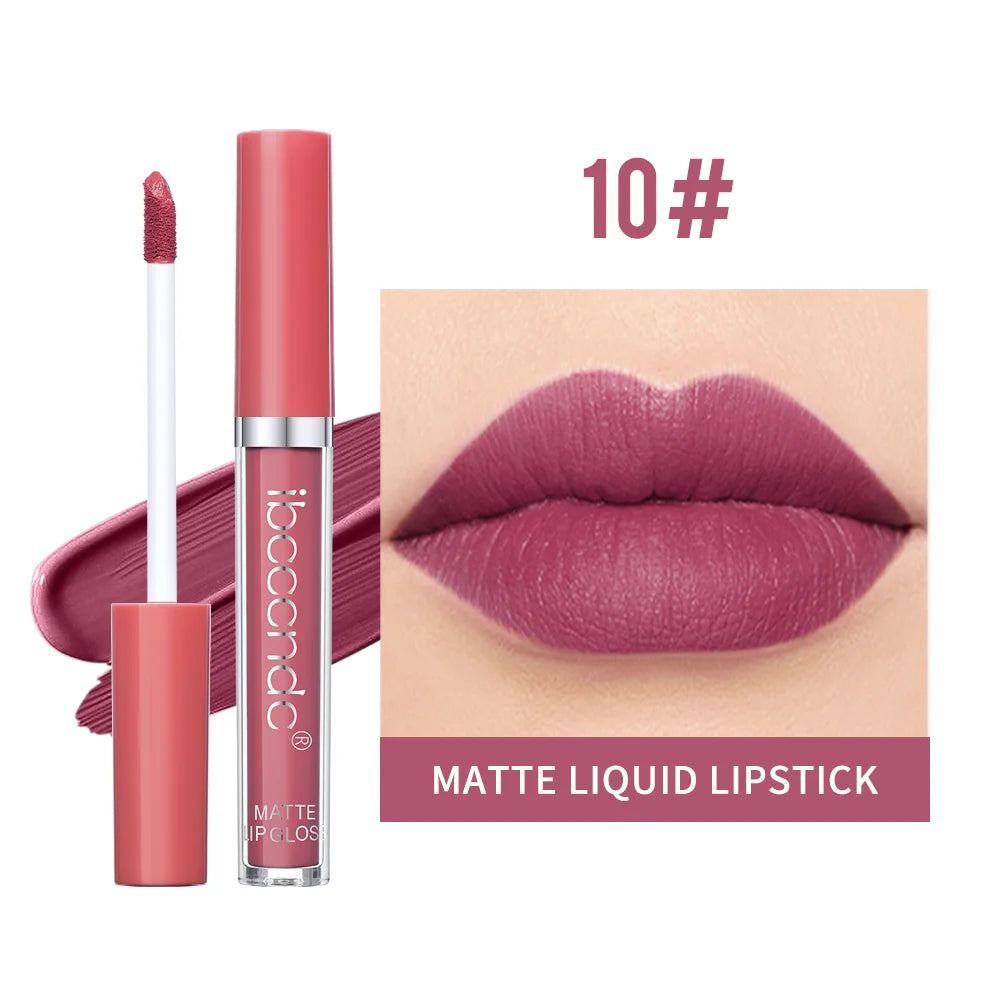 Matte Waterproof Liquid Lipstick - 23
