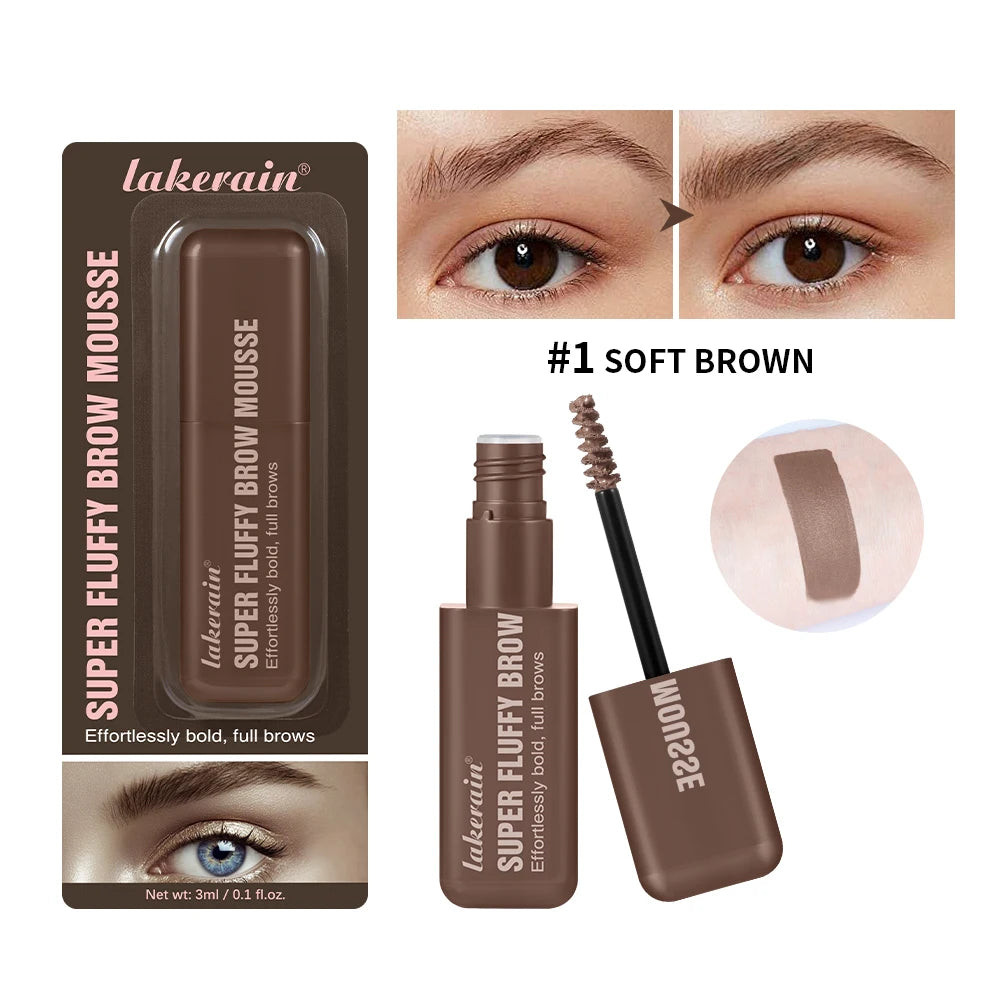 Long-Lasting Waterproof Fluffy Eyebrow Mousse