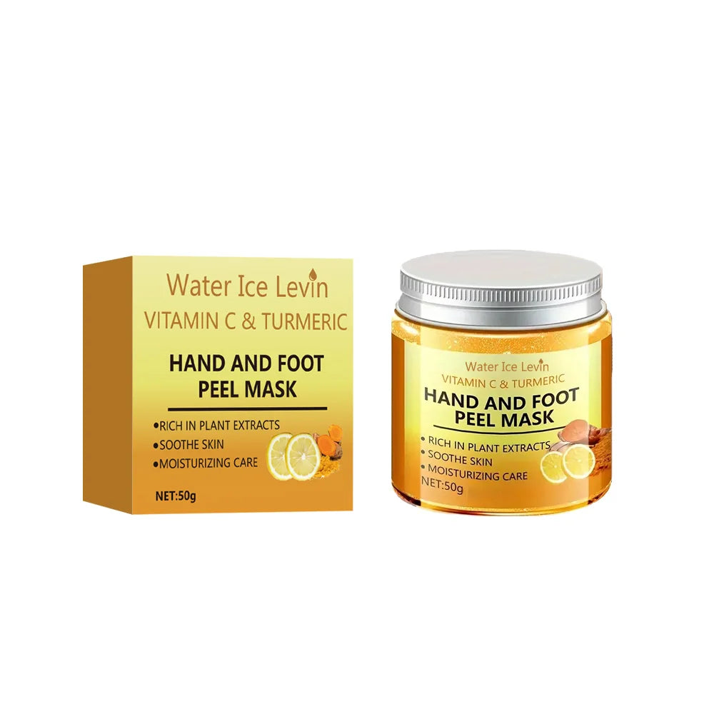 Vitamin C and Turmeric Hand and Foot Peel Mask Exfoliating Treatment - 3