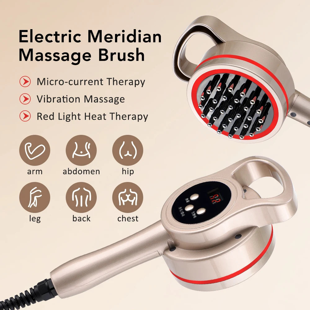 Electric Microcurrent Body Massager for Cellulite and Muscle Relief - 1