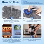 Reusable Hot and Cold Knee Ice Pack Wrap