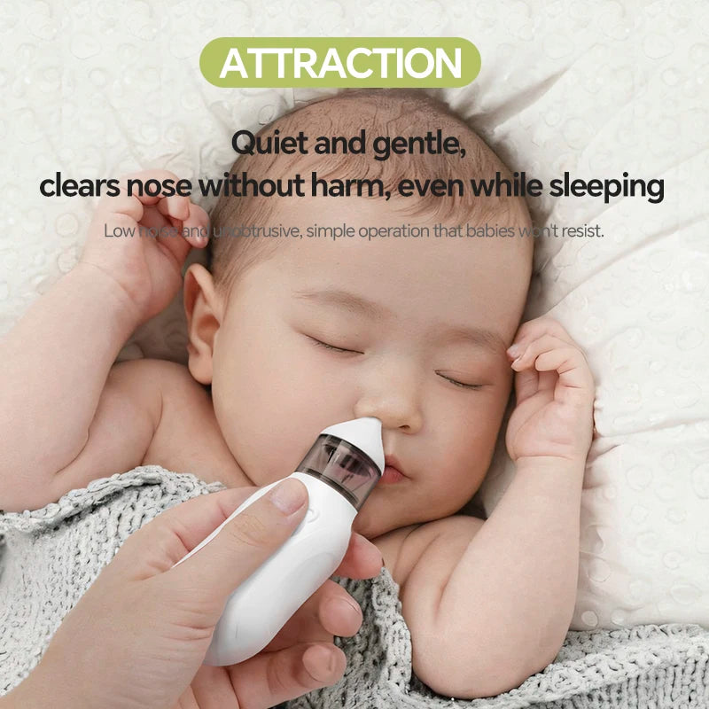 Electric Baby Nasal Aspirator with Adjustable Suction