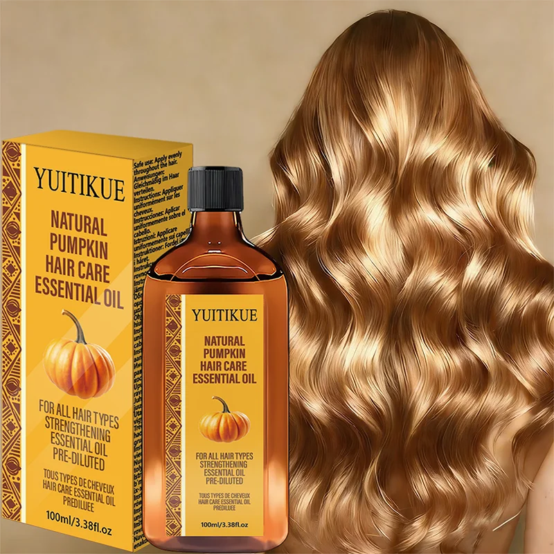 Pumpkin Seed Hair Care Essential Oil 100ml Conditioner Treatment - 7