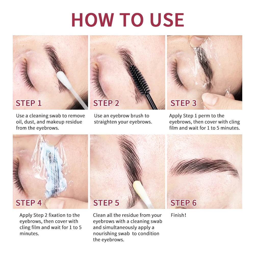 Professional Eyebrow Lamination Kit for Full and Defined Brows - 6