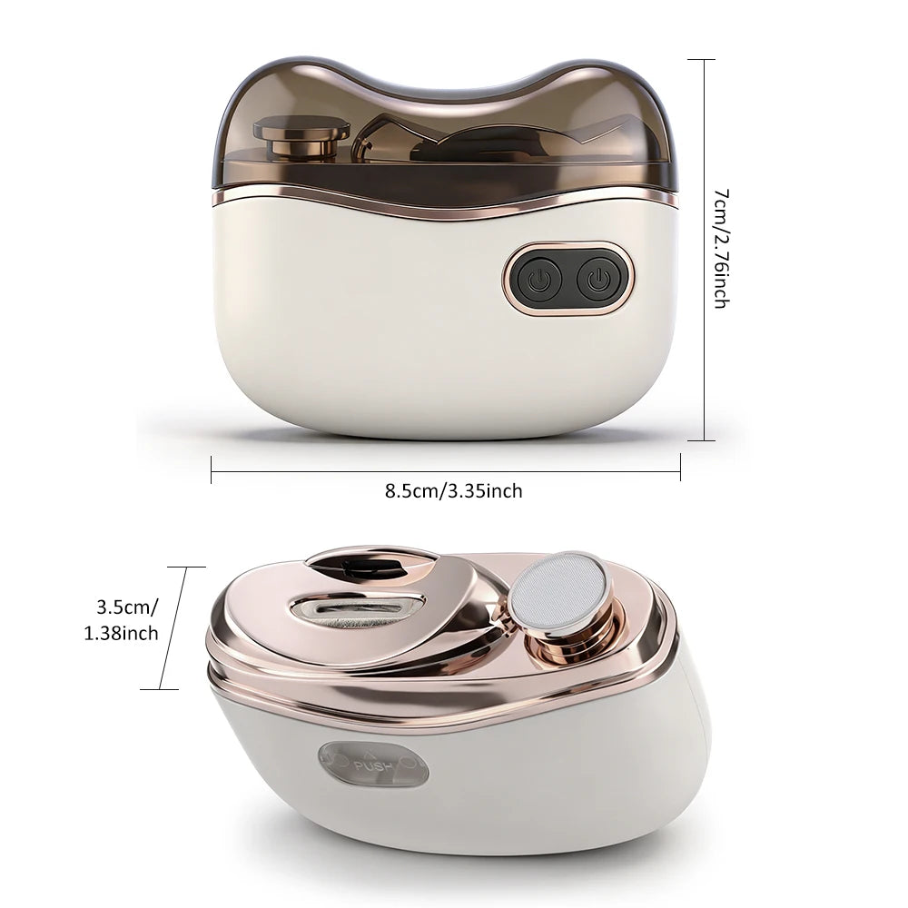 Automatic Electric Nail Clipper with LED Light - 17