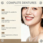 Comfortable Silicone Dentures for Realistic Smile