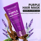 Purple Hair Mask for Blonde Hair Toner and Deep Conditioning Treatment