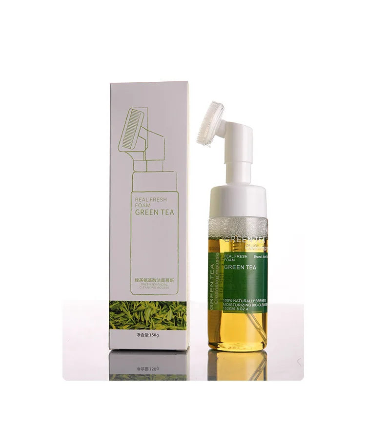 Amino Acid Facial Cleansing Mousse Deep Pore Foam Wash and Makeup Remover