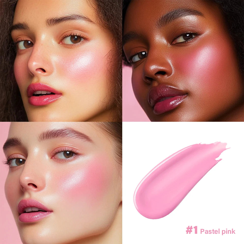 Liquid Blush Stick with Built-in Sponge Applicator