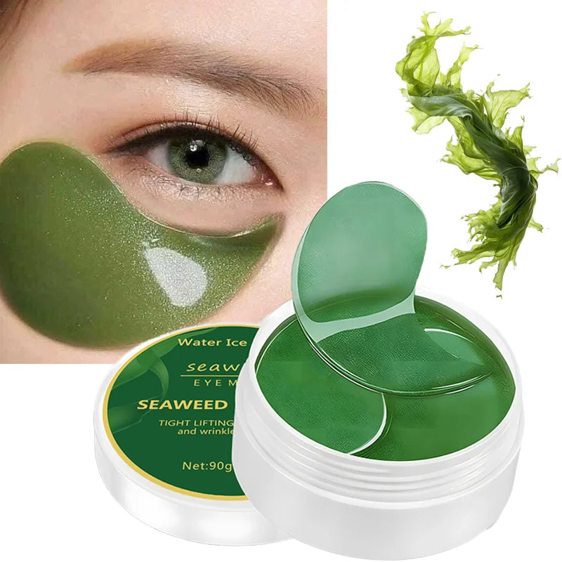 Seaweed Hyaluronic Acid Eye Mask Collagen Dark Circle Treatment Patches - 1