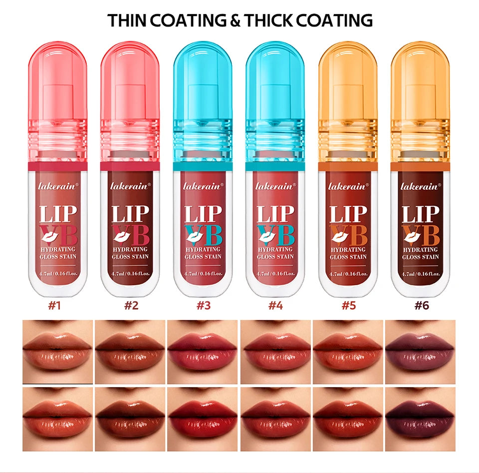 Hydrating Lip Gloss Stain with Moisturizing Vanilla Formula