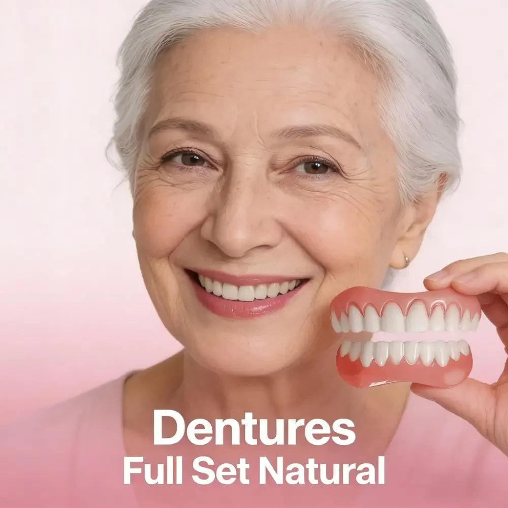 Temporary Realistic Denture Set for Missing Teeth and Gaps - 15