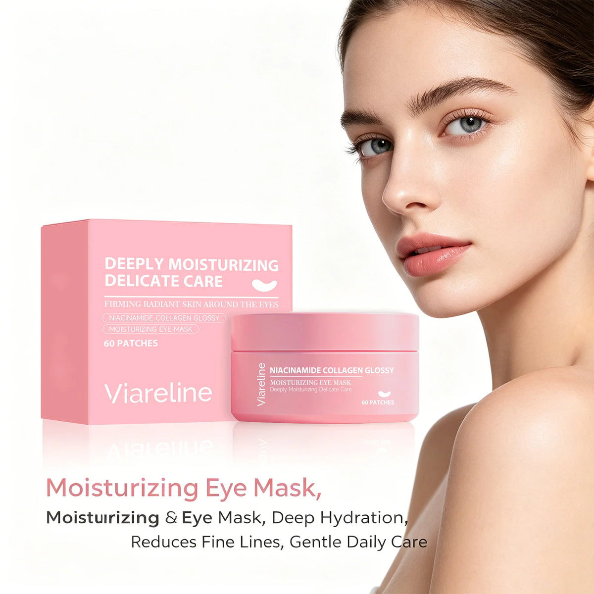 Niacinamide Collagen Eye Mask for Dark Circles and Puffiness