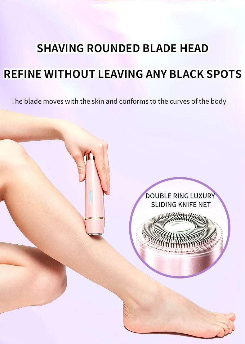 3-in-1 Waterproof Electric Hair Trimmer for Women - 15