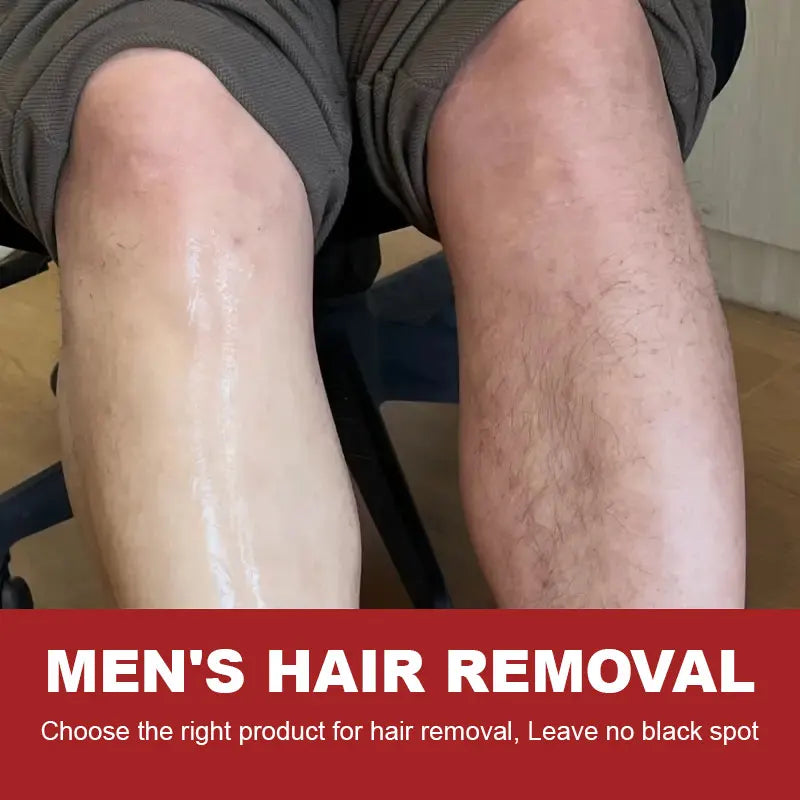 YUITIKUE Painless Hair Removal Cream for Men Body Hair Remover Lotion