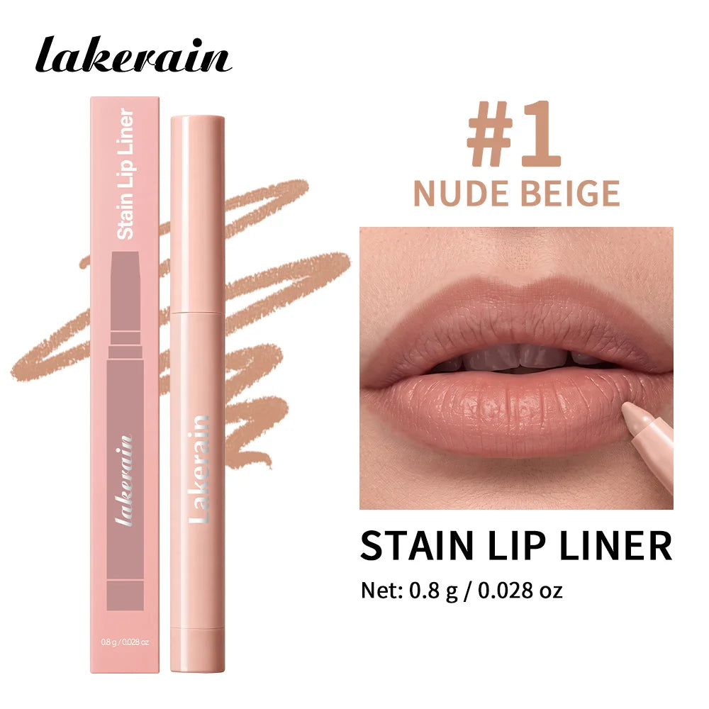 Waterproof Matte Lip Liner Pencil for Long-Lasting Lip Contouring