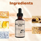 Beef Tallow Face Serum with Manuka Honey Moisturizing Firming Oil