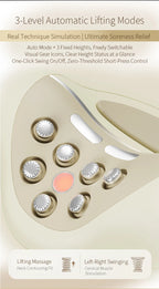 Cervical Neck Traction Massager with Metal Nodes