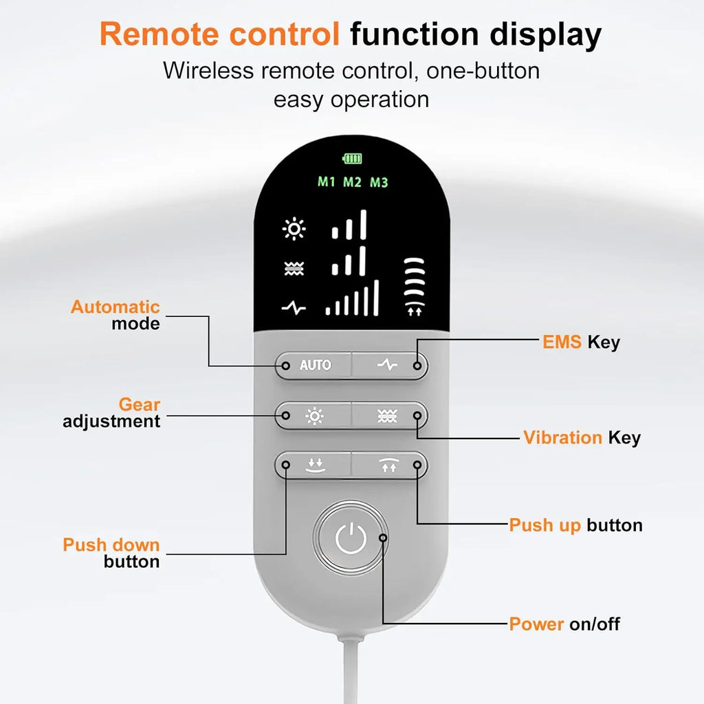 Electric Lumbar Back Stretcher and Massager