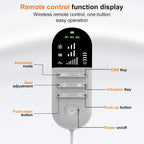 Electric Lumbar Back Stretcher and Massager