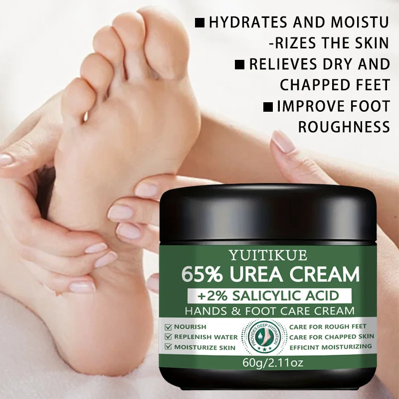 65% Urea Cream with Salicylic Acid for Rough Dry Hands and Feet 60g