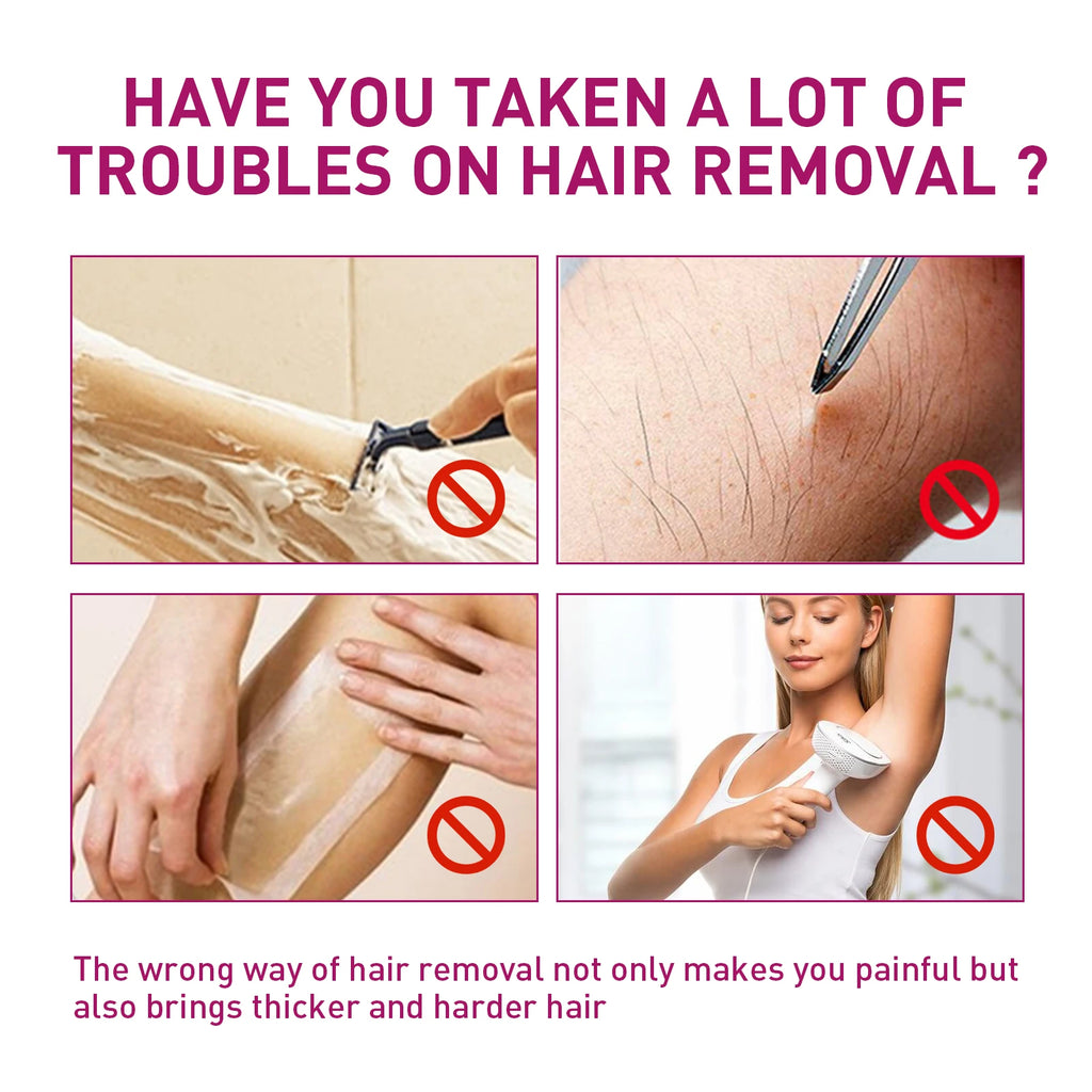 Painless Hair Removal Cream for Sensitive Skin