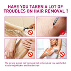 Painless Hair Removal Cream for Sensitive Skin