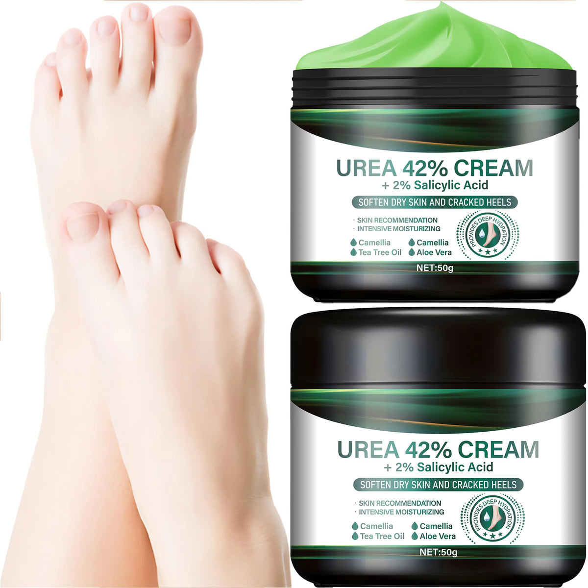 42% Urea Foot Cream with Salicylic Acid Intensive Cracked Heel Repair
