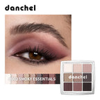 9-Color Professional Eyeshadow Palette Matte and Shimmer