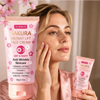 YUITIKUE Sakura Anti Wrinkle Face Cream Firming Moisturizer 60g