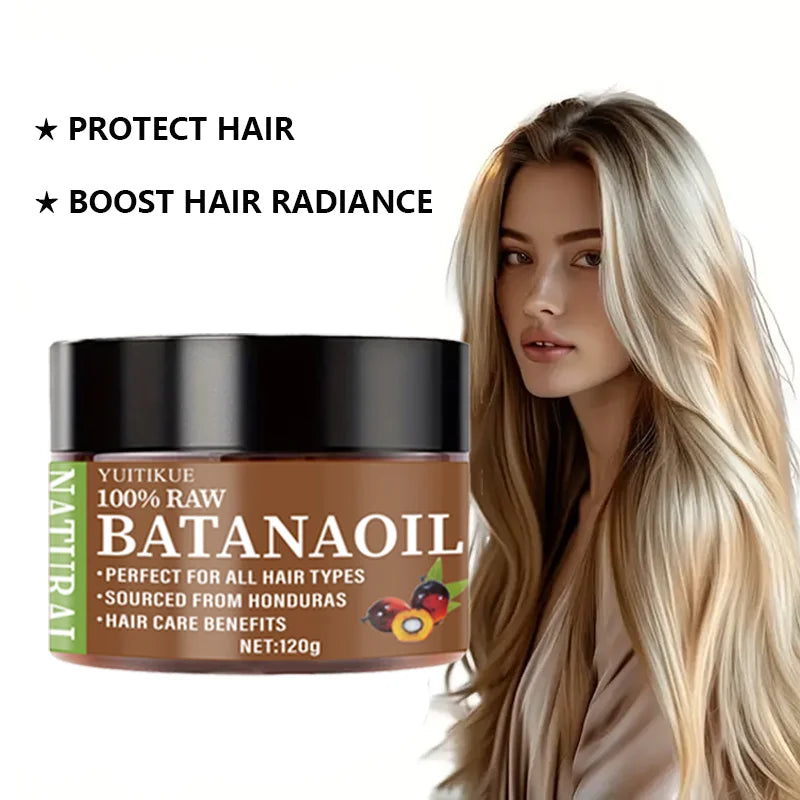 Batana Oil Hair Mask Repair Treatment for Damaged Frizzy Hair 120g