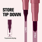 Long-Lasting Dual-Ended Lip Contour and Stain Pencil