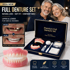 Temporary Full Denture Set for Instant Smile Correction
