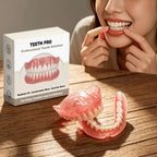 Comfortable Silicone Dentures for Realistic Smile