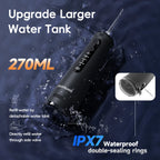 Portable Cordless Water Flosser for Teeth and Braces