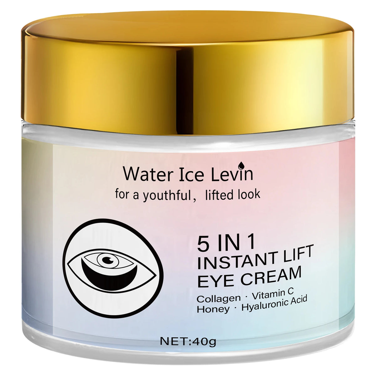 Water Ice Levin 5-in-1 Collagen Vitamin C Eye Cream Anti Aging Treatment