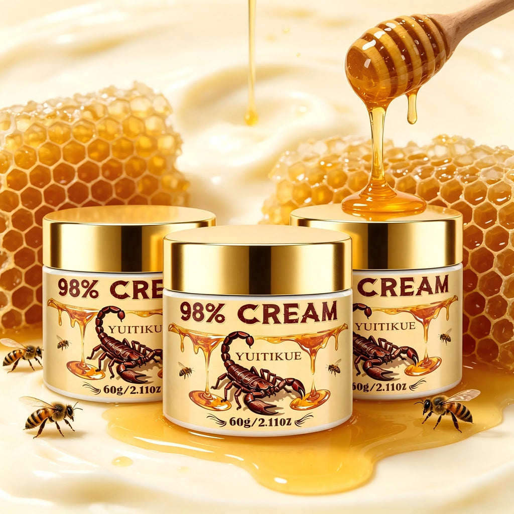 YUITIKUE Scorpion Bee Venom Cream Soothing Skin Nourishing Balm 60g