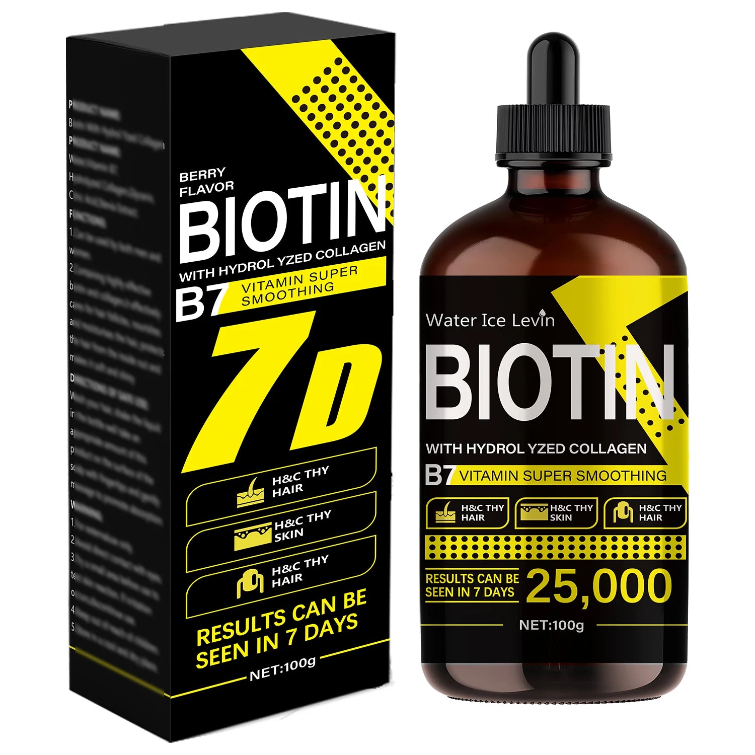 Biotin and Hydrolyzed Collagen Hair Conditioner Liquid Oil 100g