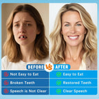 Comfortable Silicone Dentures for Realistic Smile