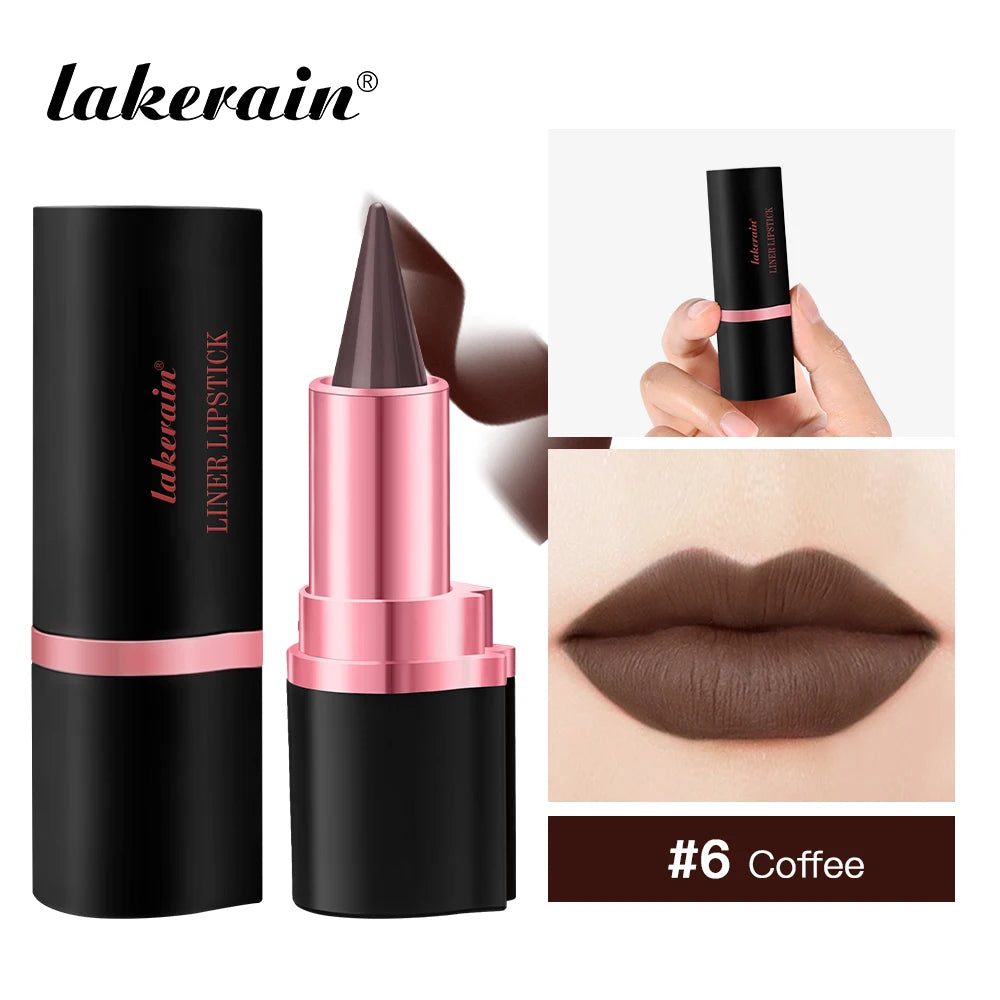 2-in-1 Waterproof Matte Lipstick and Lip Liner