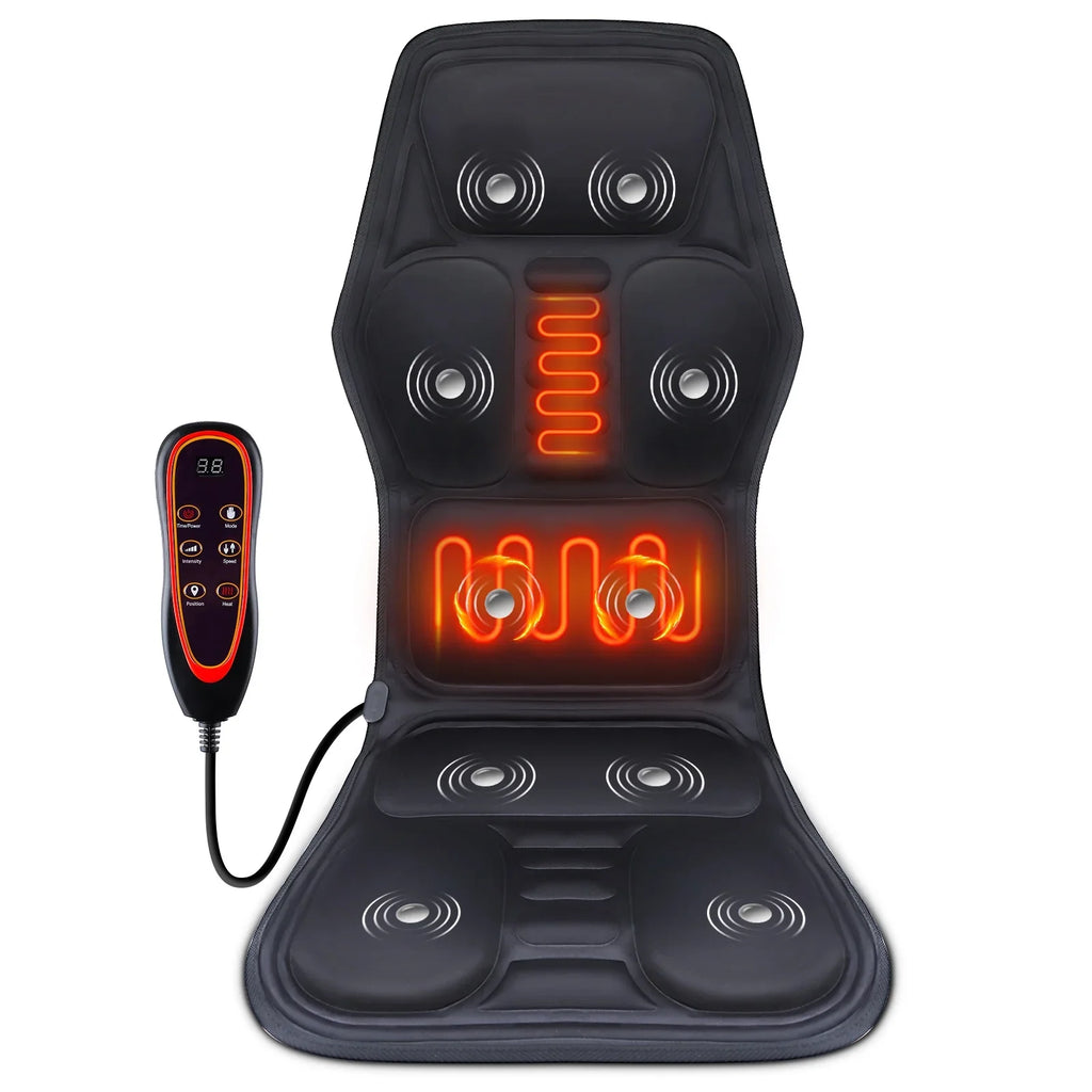 Full Body Vibrating Massage Chair Cushion with Heat