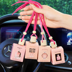 HEYXI Hanging Car Air Freshener Liquid Perfume Diffuser