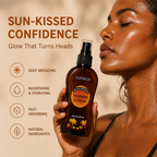 YUITIKUE Natural Sun Tanning Lotion Streak Free Body Bronzer Spray 80ml