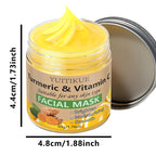 YUITIKUE Turmeric and Vitamin C Peel Off Face Mask for Skin Brightening